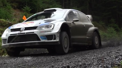 Wrc : 14-16 етапи от Рали Уелс 2013