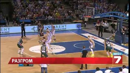 Естония разгроми баскетболистите ни