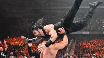 Roman Reigns takes flight like Superman: WWE Stomping Grounds 2019 (WWE Network Exclusive)