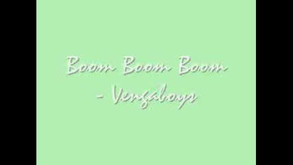 Boom boom boom - Venga boys