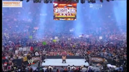 Wwe Wrestlemania 26 : Последни миговe на Hbk Shawn Michaels на ринга на Кечмания 