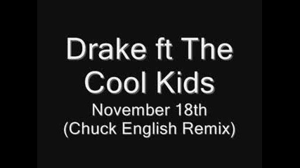 Drake Ft The Cool Kids - November 18th (chuck English Remix ) 