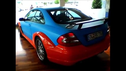 Mercedes Clk Amg Dtm - Loud Sound, Acceleration