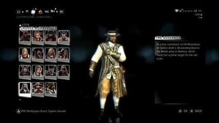 Assassin's Creed 3 Multiplayer Characters Customization All Champion Pack Costumes