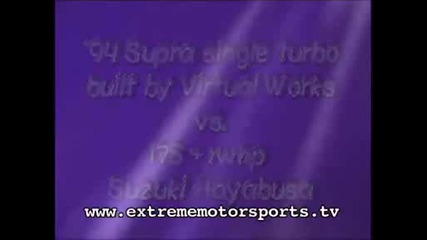 Toyota Supra Vs. Hayabusa.mp4