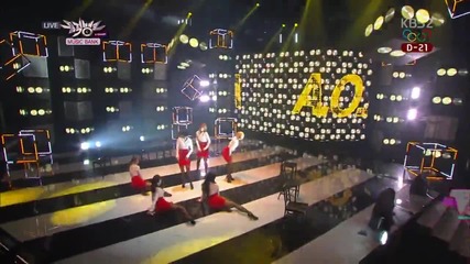140117 Aoa - Miniskirt @ Music Bank