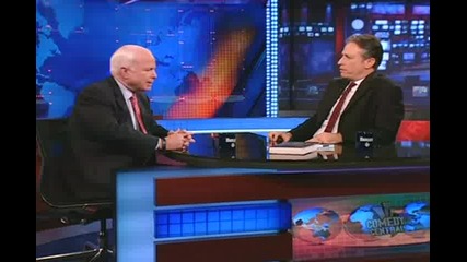 The Daily Show with Jon Stewart 16.08.07 - Sen John McCain