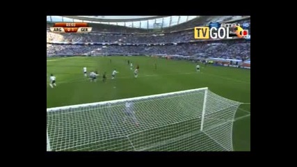 Аржентина - Германия 0:1 първо полувреме