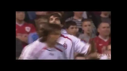 Рикардо Кака наказва Манчестър Юнайтед на шампионска лига 2007 