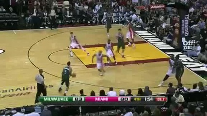 Milwaukee Bucks @ Miami Heat 91 - 82 [22.01.2012]