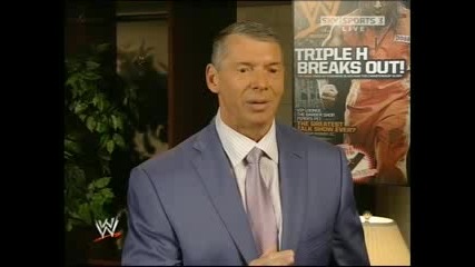 Triple H, John Cena And Jeff Hardy Talking
