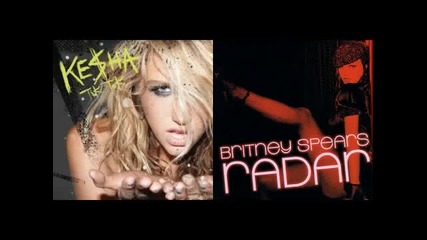 Ke$ha vs. Britney Spears - So Hot, Tik Tok (radar) Remix 