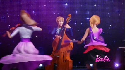 Barbie в рокендрол принцеса: български трейлър
