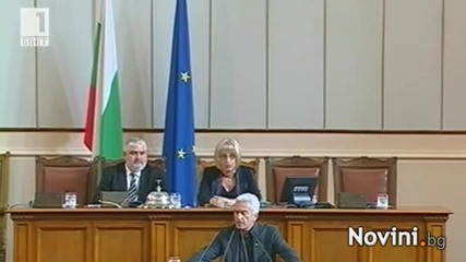 Лют скандал в Нс! Волен Сидеров налита на Цецка Цачева