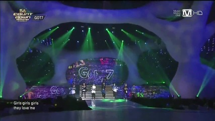 [1080p Hd] 140403 Got7 - Up Next Intro Girls Girls Girls