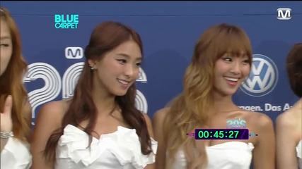 Sistar - Blue carpet @ Mnet 20's Choice (28.06.2012)