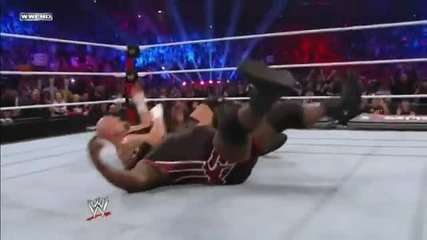 Big Show hits a Diving Elbow Drop