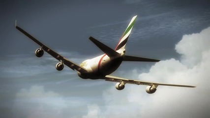 Fs2004 - Emirates 747 