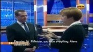 Medvedev - Talks About Aliens On Earth! Is He Joking