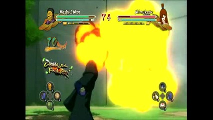 Naruto Shippuden Ultimate Ninja Storm 3 - Masked Man vs Mizukage Full Hd
