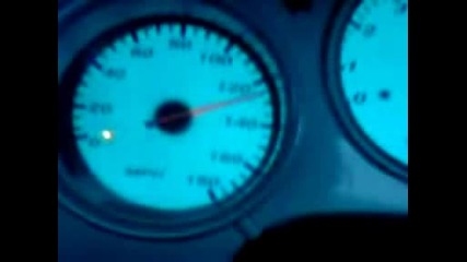 Supra 6 Speed Turbo 0 - 160mph Speedo (hq)