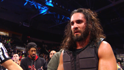 Seth Rollins exits to arena following Ambrose assault: WWE.com Exclusive, Oct. 22, 2018