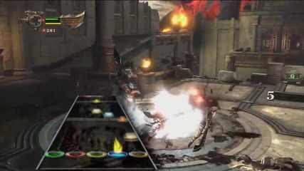 God of War 3 Gh3 - The End Begins (to Rock) Expert Fc and E3 Demo Hd Footage 