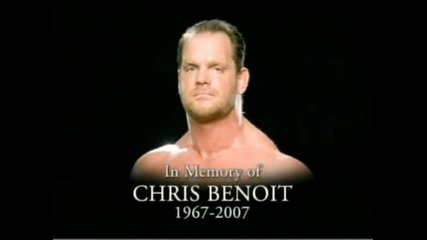 Chris Benoit Official Tribute from Wwe Raw 25-06-2007