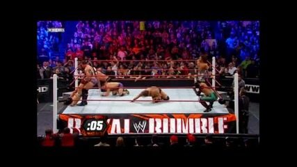 Missile Dropkick - Chavo Guerrero Royal Rumble 2011