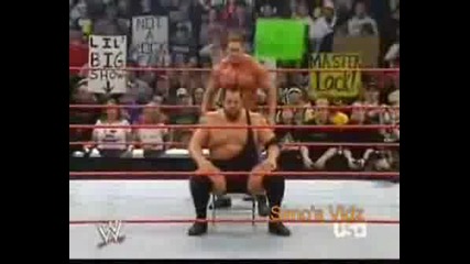 Kane And Big Show Backstage Show Does Masterlock Challenge