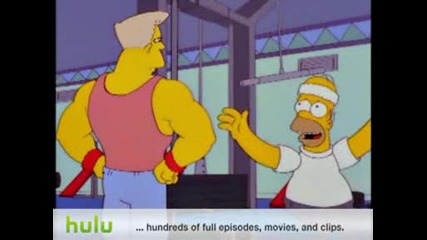 The Simpsons - Холмър ходи на фитнес