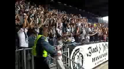 Arminia - Paok (Paok Fans In Germany)
