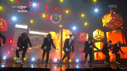 Rain with. Tae Jin-a - La Song @ Music Bank [24/01/14]