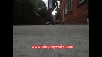 Pimpmywalk - Shuffle Stepback ( Learn How To C - Walk ) 