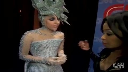 Cnn talks to Grammy winner Lady Gaga 