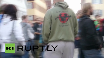 Germany: Protesters decry arson attack on Rottenburg refugee facility