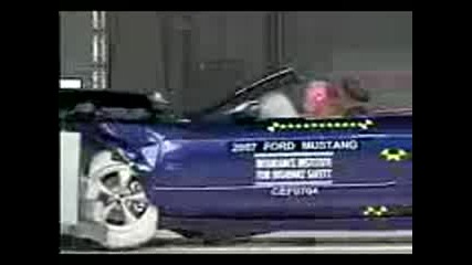 Ford Mustang Crash Test