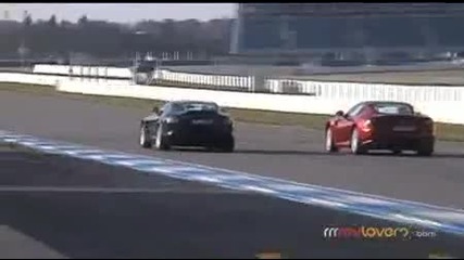 Mclaren Slr vs Ferrari 599