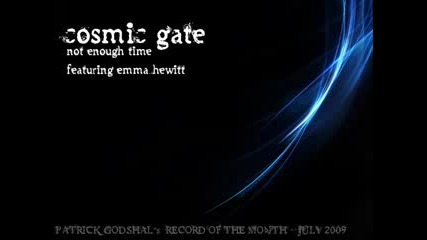 Cosmic Gate featuring Emma Hewitt - Not Enough Time (extended mix)