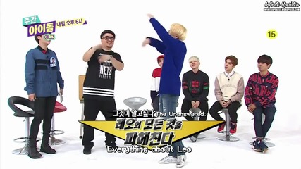 [eng-sub] 151201 Sungkyu Mbc Weekly Idol with Vixx Preview
