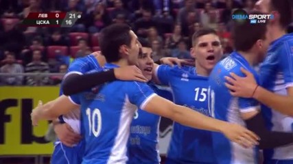 ВК Левски - ВК ЦСКА 25:17