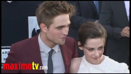Робърт Патинсън и Кристен Стюарт Заедно на Eclipse Premiere Arrivals 