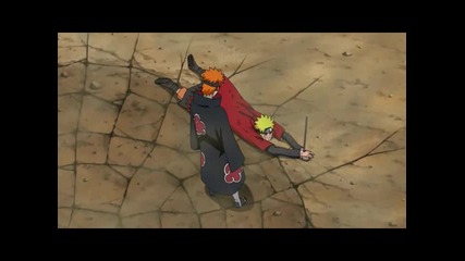 Naruto Shippuuden - Pain vs Naruto [4/8] Високо Качество