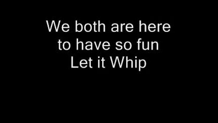 Sr71 - Let it Whip 