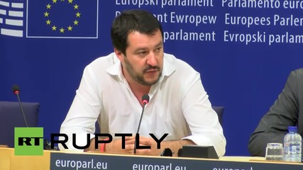 Belgium: Lega Nord's Salvini welcomes formation of pan-European right-wing bloc