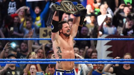 Experience AJ Styles' WWE Title victory in slow motion