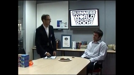 Most Jaffa Cakes in 1 min! 
