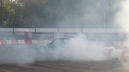 Falken Drift Team 100% Tuning Ahoy 2012 Rotterdam Demo Driftshow Rwp Stunt team