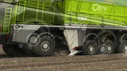 Etf Self-loading Haul Train in action