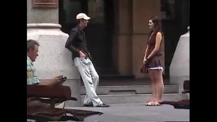 скрита камера - street pickup